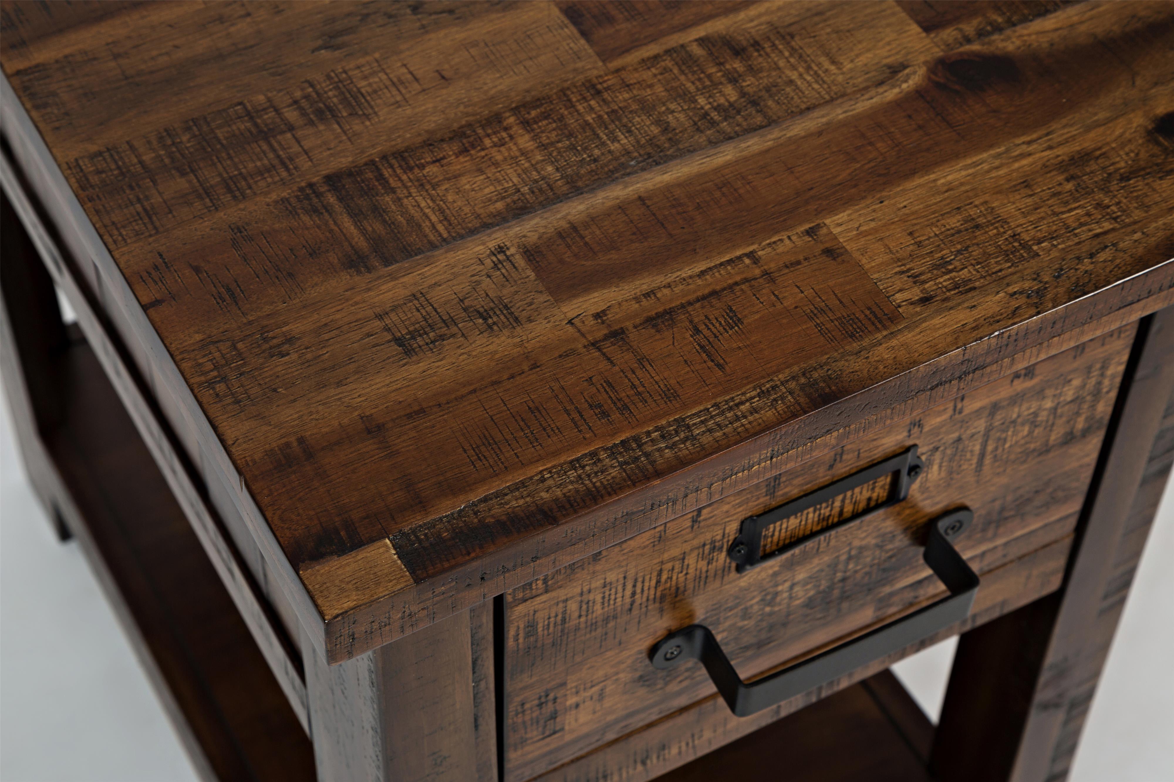 Jofran Cannon ValleyOne Drawer Chairside Table